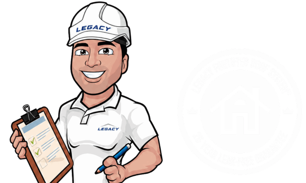 Legacy RCI roofing system cartoon